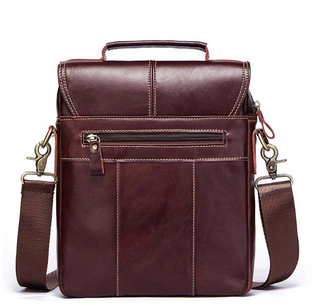 HU31-KAVIS กระเป๋าสะพายหนังแท้ 100% ผู้ชายกระเป๋าถือคุณภาพสูง Bolsas Travel ออกแบบกระเป๋าสะพายไหล่สำหรับชาย