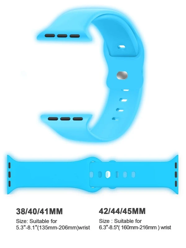 สายนาฬิกา ซิลิโคน เหมาะกับ Apple Watch  น-9