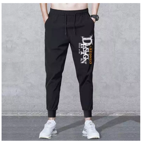 BIG58-กางเกงแฟชั่น ขาจั๊ม สไตล์เกาหลี ผ้านิ่มใส่สบาย สำหรับผู้ชาย