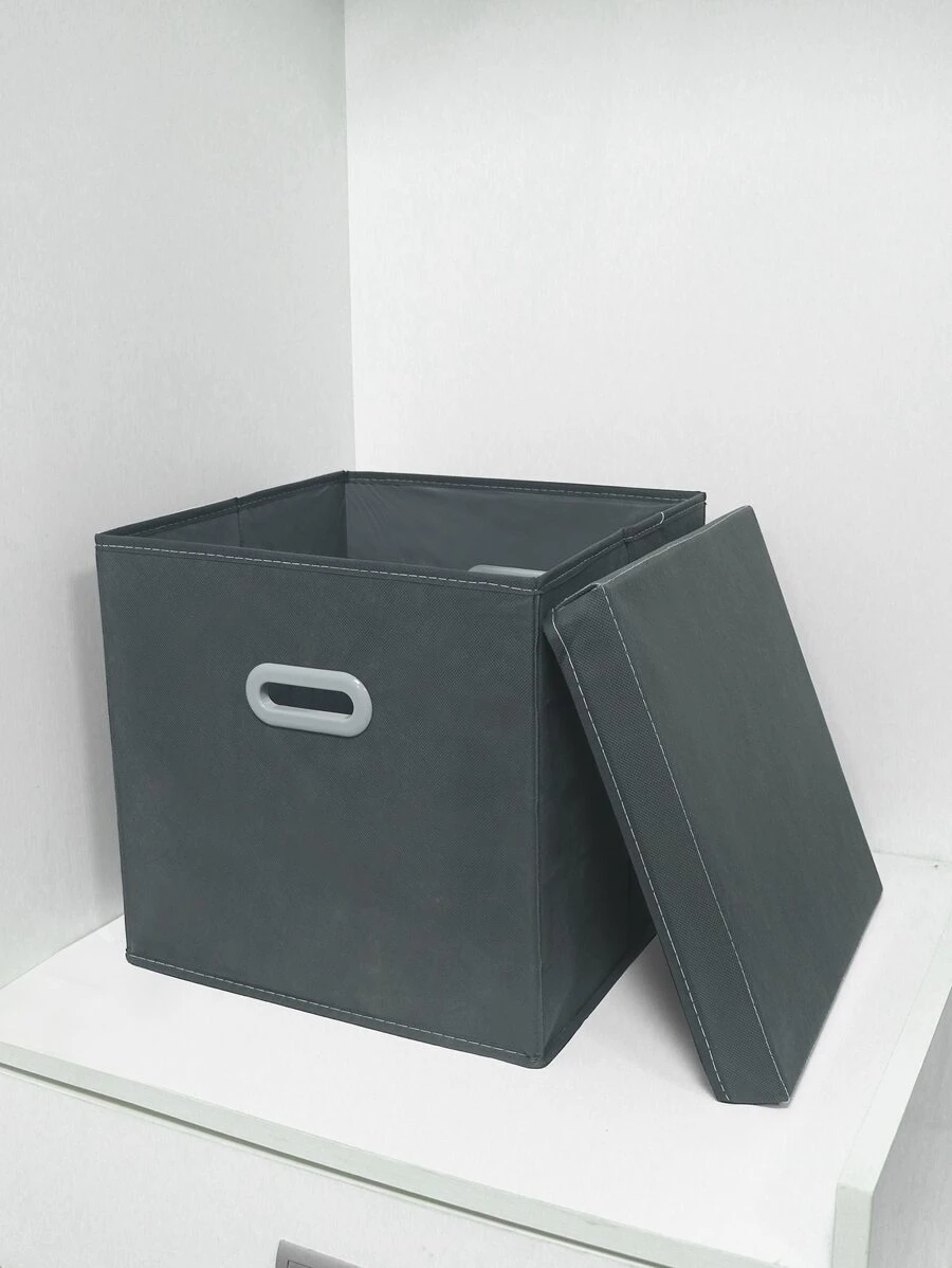 กล่องเก็บเสื้อผ้า สีพื้น 1 ชิ้น  gg-72