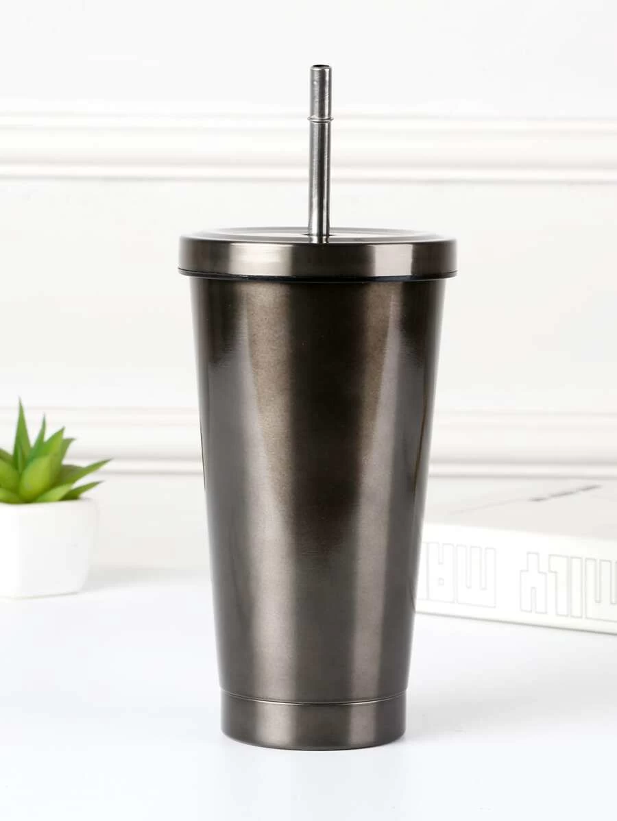 ถ้วยฟางสแตนเลส 1 ใบ pp-23