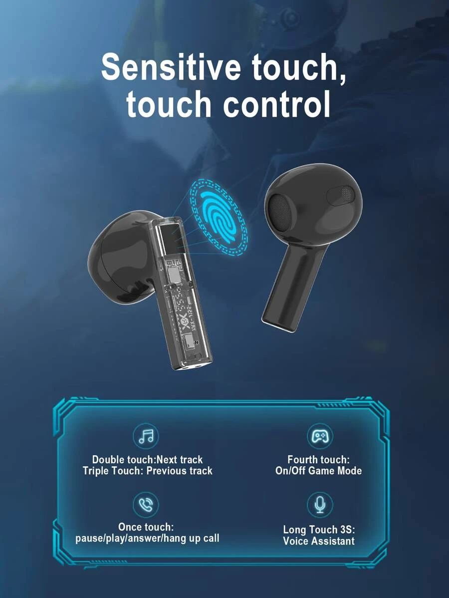 หูฟัง สเตอริโอไร้สาย ที่แท้จริง เหมาะกับ Bluetooth  dd-67