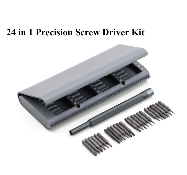 TH187-ไขควงคู่มือชุดบิตความแม่นยำชุดเครื่องมือซ่อมโทรศัพท์มือถือ iphone หลายไคเนติกชุดไขควง 25 ชิ้น