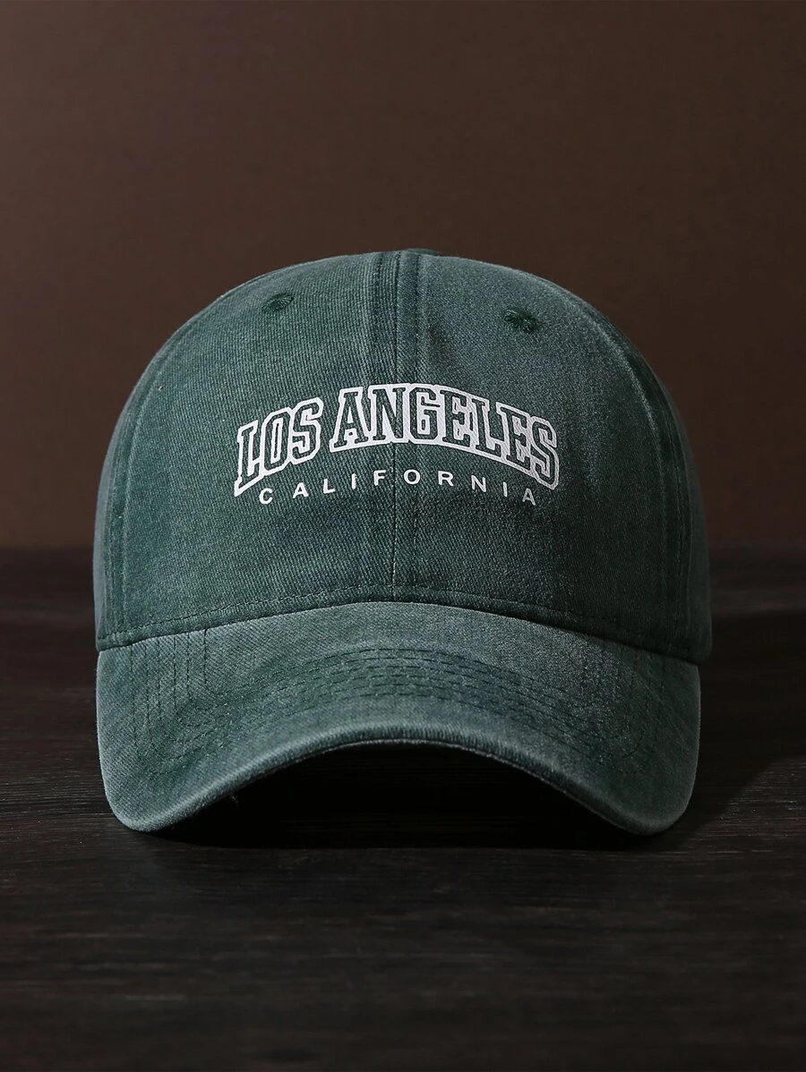 ผู้ชาย หมวกเบสบอล พิมพ์ ตัวอักษร j-46