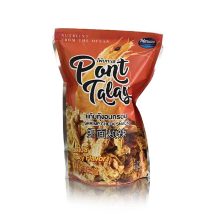 FD32-แก้มกุ้งอบกรอบ รสสไปซี่