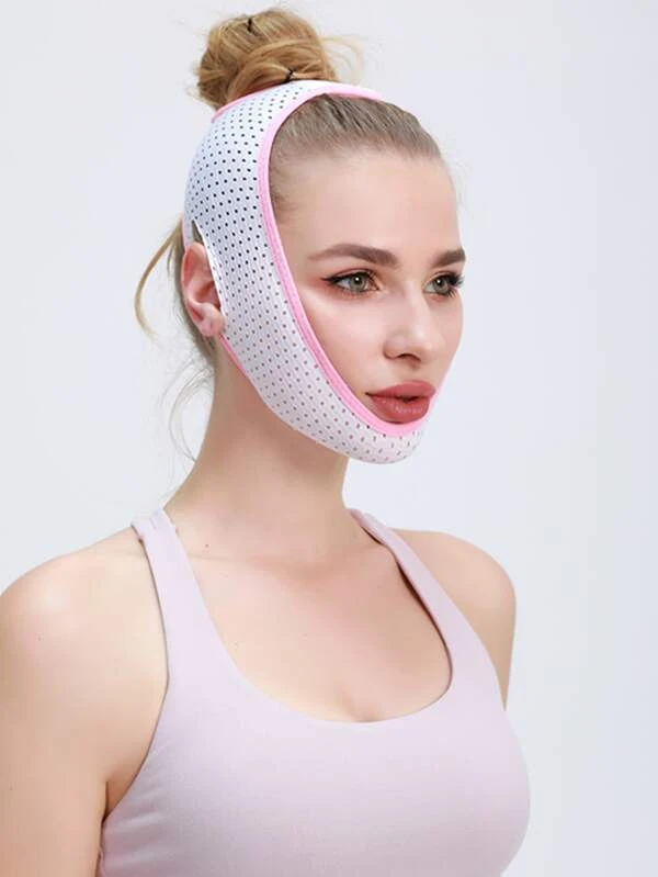 1pc Contrast Binding ต่อต้าน Snoring Chin Rest d-57