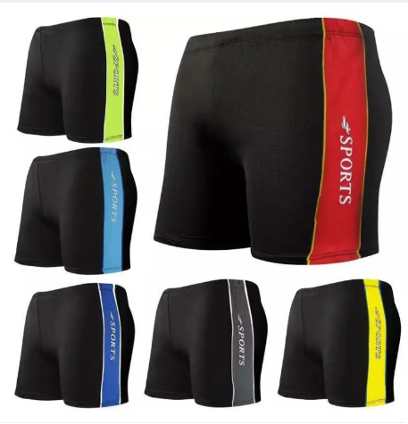 BIG23-กางเกงว่ายน้ำคนอ้วนสำหรับผู้ใหญ่ 50-150 กก. กางเกงบ็อกเซอร์ทรงสลิมสวมสบายแฟชั่นพิมพ์ลายชายหาดกางเกงว่ายน้ำหลวมและแห้งเร็