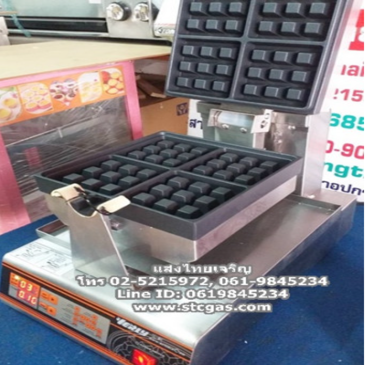 DEE36-เตาวาฟเฟิลทรงสี่เหลี่ยม ระบบดิจิตอล ยี่ห้อเวอร์รี่