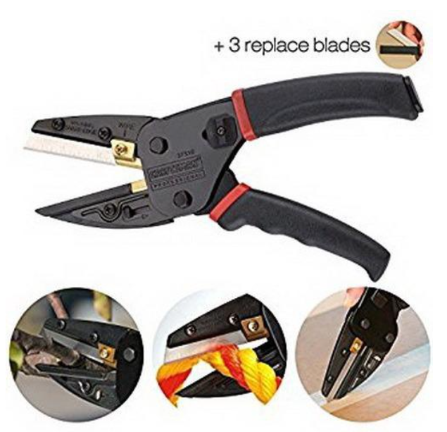 TH172-คีมอเนกประสงค์ （กรรไกร）กรรไกรตัดกิ่ง คีมลวด ด้วยระบบตัด 3 ระบบ ใบมีดตัดและผ่าด้วยใบมีดอุตสาหกรรมชุบไททาเนียมอันทรงพลัง