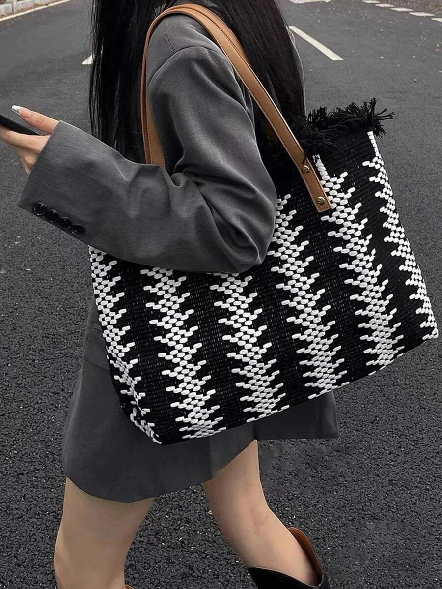 กระเป๋าโท้ท ทูโทน v-9