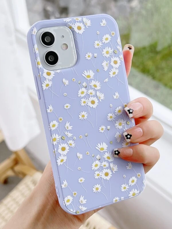 เคส โทรศัพท์ ดอกเดซี่ จิตรกรรม  ค-3