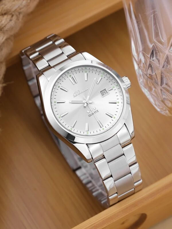 ผู้ชาย นาฬิกาควอตซ์ กันน้ำ 1 ชิ้น   น-0143