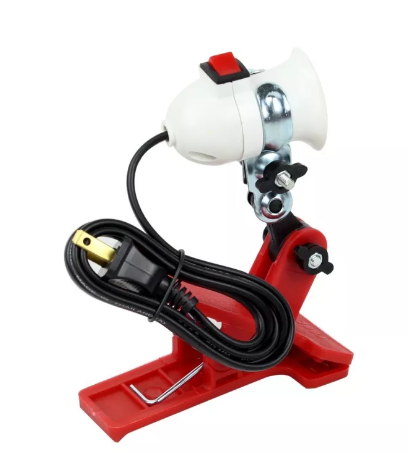 ROB34-ขาจับหลอดไฟ หนีบขั้วหลอดไฟ E27 พร้อมขาหนีบ