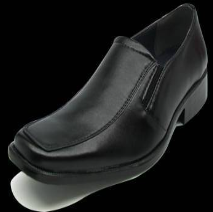 PE82-รองเท้าหนังคัชชูผู้ชายใส่ทำงาน สำหรับทอมมีเบบอร์เล็ก สีดำ