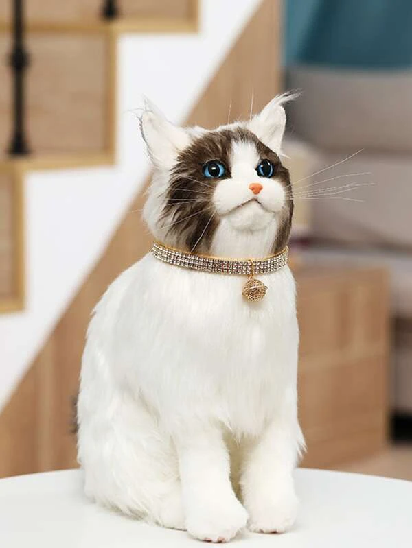 สร้อยคอ สัตว์เลี้ยง ตกแต่ง กระดิ่ง 1 ชิ้น ม-96