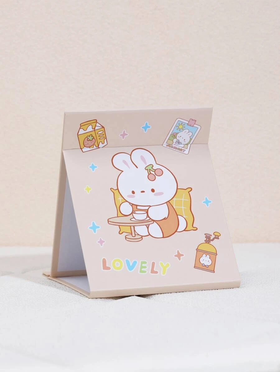 กระจกพับได้ ลาย กระต่าย 1 ชิ้น k-63