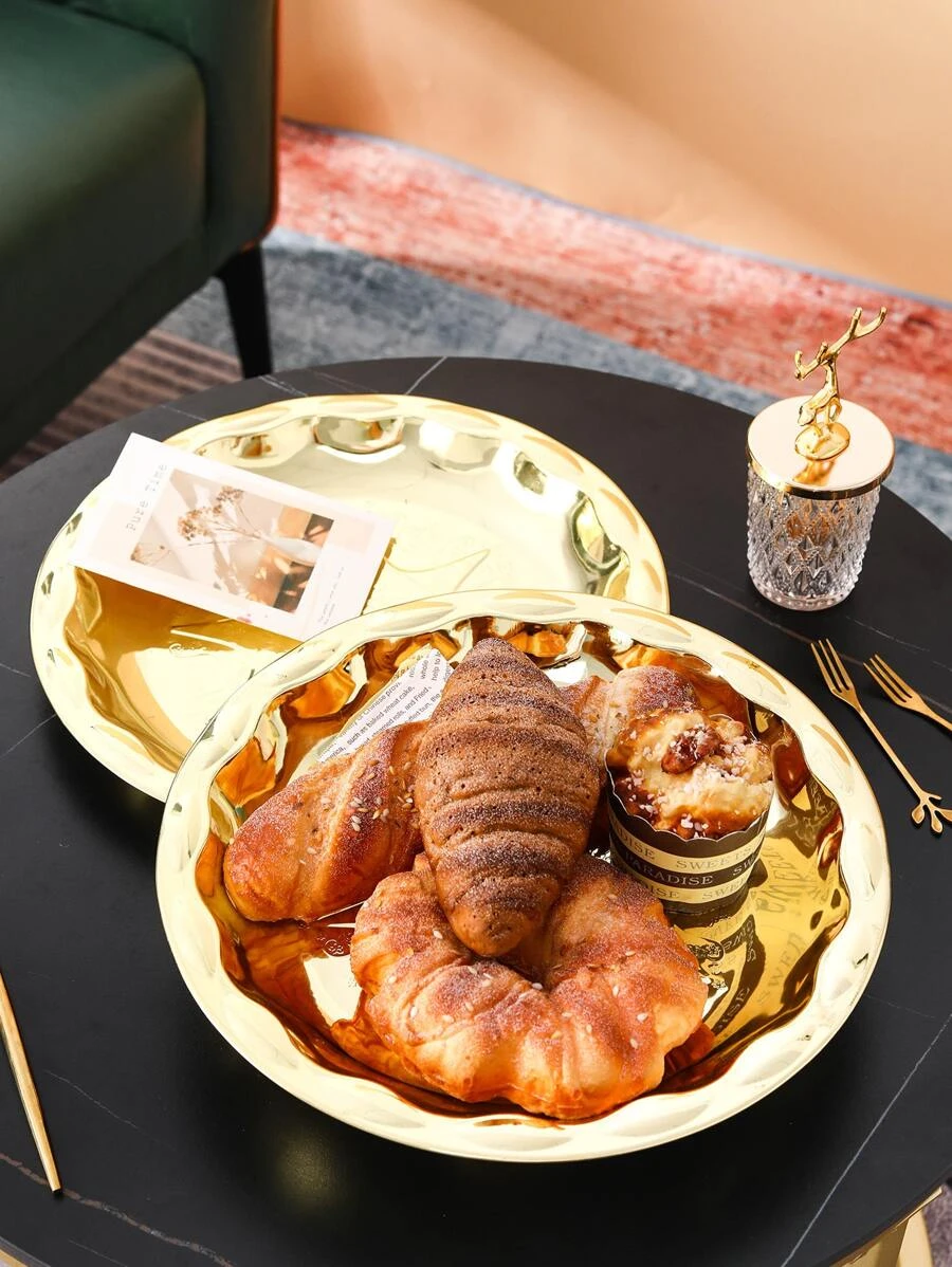 จาน ดอกไม้ & ลาย พระอาทิตย์ 1 ชิ้น ff-66