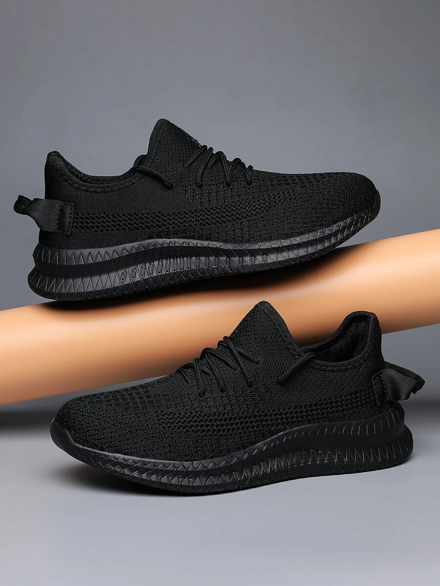 ผู้ชาย รองเท้าวิ่ง แบบมีดีเทลถัก ผูกเชือกด้านหน้า z39-46 m-16