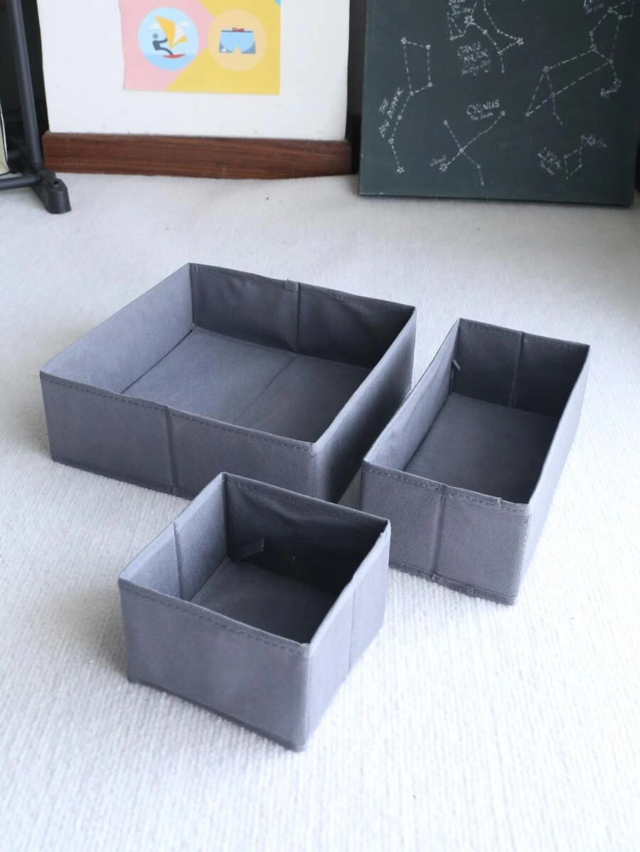 ตะกร้าใส่เสื้อผ้า 1 ชิ้น สีพื้น gg-80