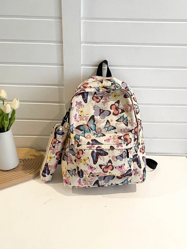 กระเป๋าเป้อเนกประสงค์ ลาย ผีเสื้อ  ll-82