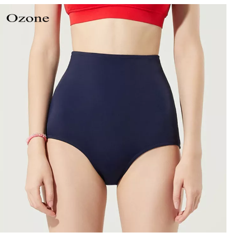 SF98-OZONE HIGH-WAISTED BIKINI บิกินี่เอวสูง สำหรับว่ายน้ำ สีน้ำเงิน รุ่น WWP101 วันพีช บิกินี่