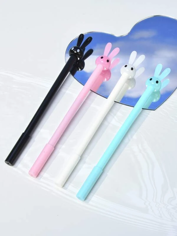 ปากกาเจล ตกแต่ง กระต่าย สุ่ม 1 ชิ้น s-32