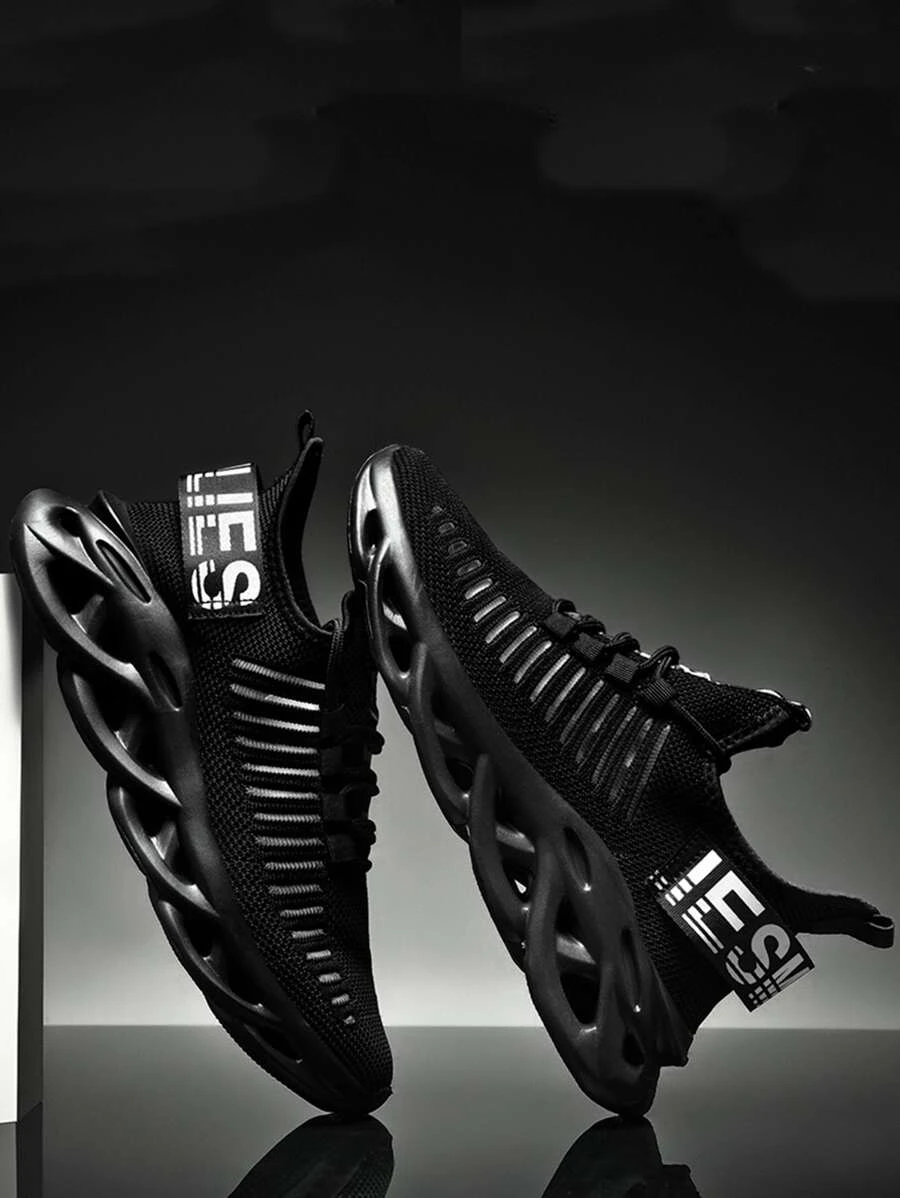 ผู้ชาย รองเท้าวิ่ง ตกแต่ง ริบบิ้น ตัวอักษร สายรัดหน้า m-70