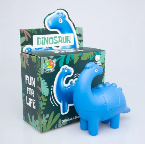 N07-รูบิค ไดโนเสาร์ 2x2x3 FanXin Diplodocus Dinosaur Cube