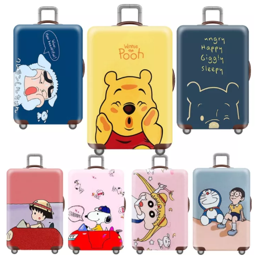 BAG50-【Dimama】COD ผ้าคลุมกระเป๋าเดินทาง กระเป๋าเดินทาง ผ้ายึดได้เยอะ กันฝุ่น กันรอย สวมใส่ได้ ข้น 20/22/24/26/28 นิ้ว