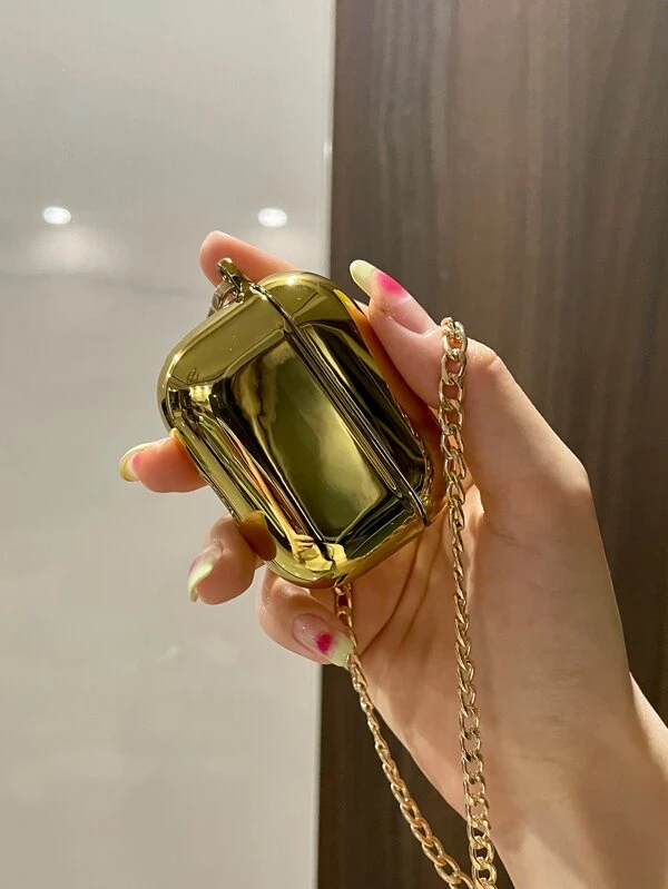 เคส เหมาะกับ Airpods ออกแบบ กระเป๋า สีพื้น e-63