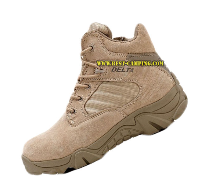 MAN37-รองเท้า DELTA SHORT DESERT 6 inch,รองเท้าข้อสั้นเดลต้าสีทราย 6 นิ้ว