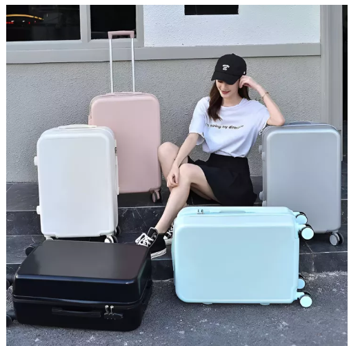 BAG14-กระเป๋าเดินทาง suitcase กระเป๋าเดินทางแบบถือ กระเป๋าเดินทางล้อลาก 20 นิ้ว กระเป๋าเดินทาง 24 นิ้ว กระเป๋าเดินทางกันน้ำ ล้อหมุนได้ 360 องศา