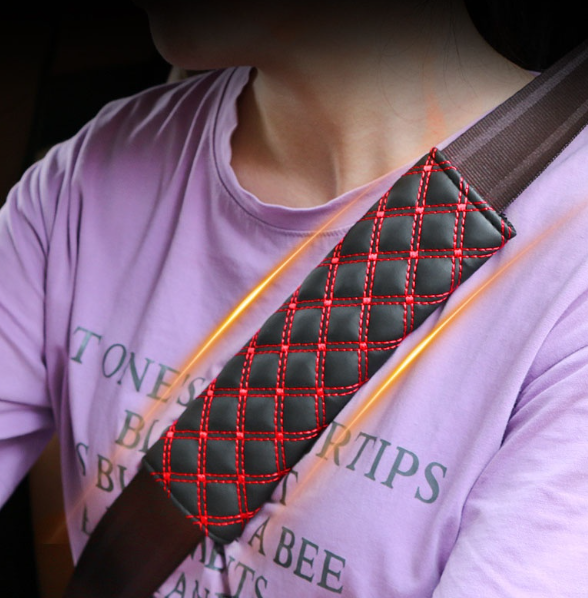 GX90-นวมหุ้มเข็มขัดนิรภัย หุ้มเข็มขัดนิรภัย หุ้มเบลท์ ปลอกเข็มขัดนิรภัย หนังนุ่มสวยถุกใจค่ะ