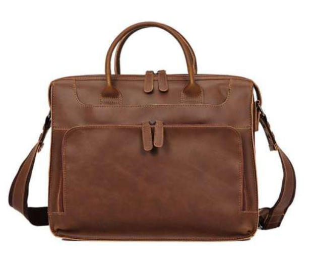 HU98-กระเป๋าผู้ชาย กระเป๋าสะพายข้าง กระเป๋าสะพายไหล่ กระเป๋าถือ กระเป๋าNotebook ขนาดจอ 12 นิ้ว เเนวธุรกิจ