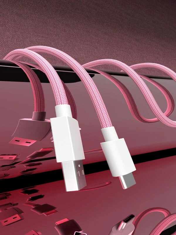 สายข้อมูล Type C ชาร์จเร็ว 1 ชิ้น b-56