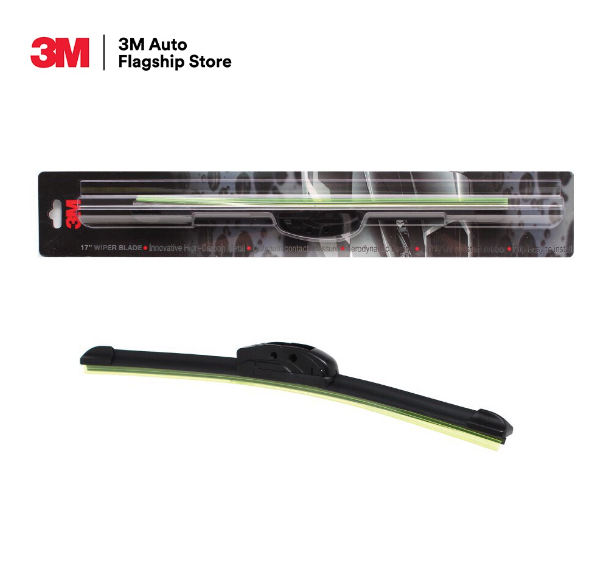 AC101-3M (1 ก้าน) ใบปัดน้ำฝน รุ่นซิลิโคน Frameless แนบสนิทปัดน้ำฝนได้ดีเยี่ยม ขนาด 14-26 นิ้ว