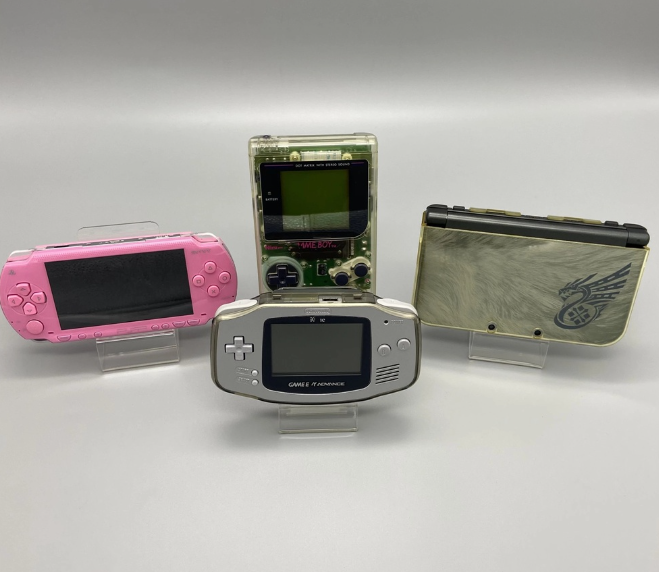 ROM25-ขาตั้งกล่องเกมคอนโซล แบบมือถือ สําหรับ GAMEBOY GB GBC GBA PSP 3DS 2DS PSV