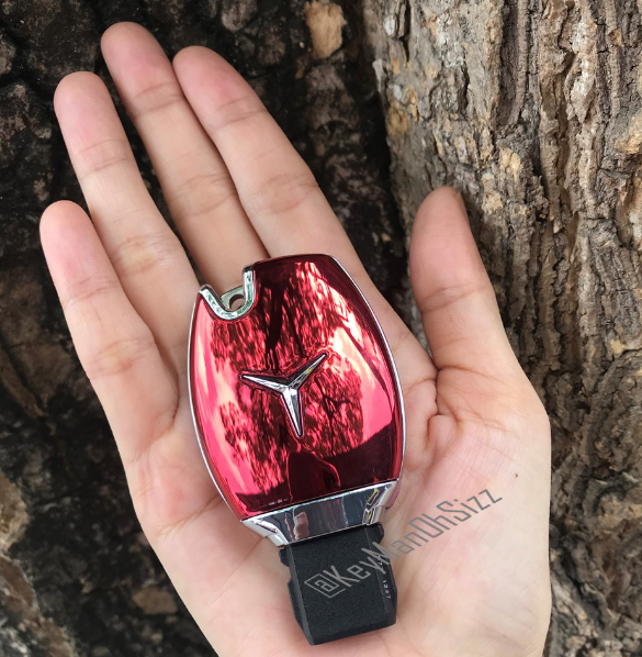 K100-เคสรีโมทรถยนต์เบ็นซ์ ทรงน้ำเต้า วัสดุ ABS Key Mercedes-Benz Key A- Class B Class CLA Class CLS Class C- Class