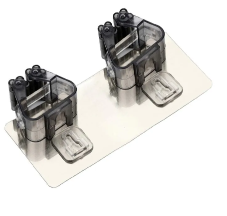 ROB15-ที่แขวนไม้กวาด ติดผนัง รุ่นไม่ต้องเจาะ ติดง่าย แข็งแรงรับน้ำหนักได้มาก