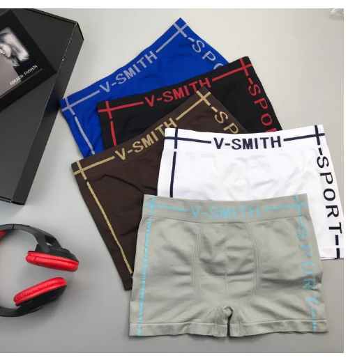 MH78-Boxer V-Smith 009 [OK.Fashion] กางเกงบ๊อกเซอร์ชาย กางเกงในชาย กางเกงใน บ๊อกเซอร์