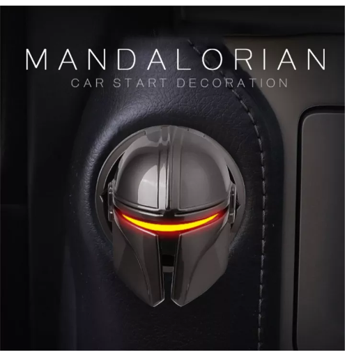 JN66-BEREAVE แฟชั่น 3D อะไหล่รถยนต์ ภายในรถ ตกแต่งรถยนต์ อุปกรณ์เสริม การจุดไฟเครื่องยนต์ ฝาครอบปุ่มสวิตช์สตาร์ท สติกเกอร์แต่งรถ สตาร์ทเครื่องยนต์ด้วยปุ่มเดียว