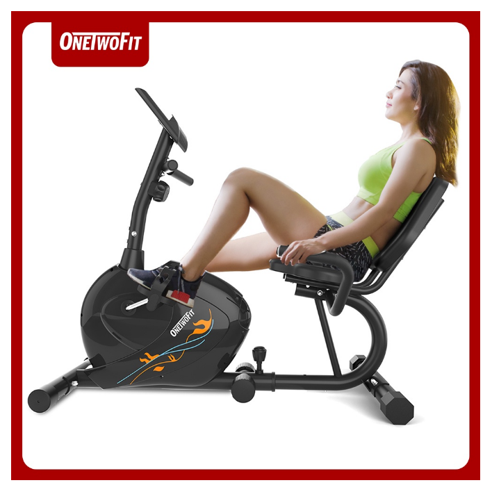 ฟ-052 OneTwoFit จักรยานเอนปั่น Recumbent Exercise Bike จักรยานออกกำลังกาย จักรยานฟิตเนสเหมาะกับทุกวัย