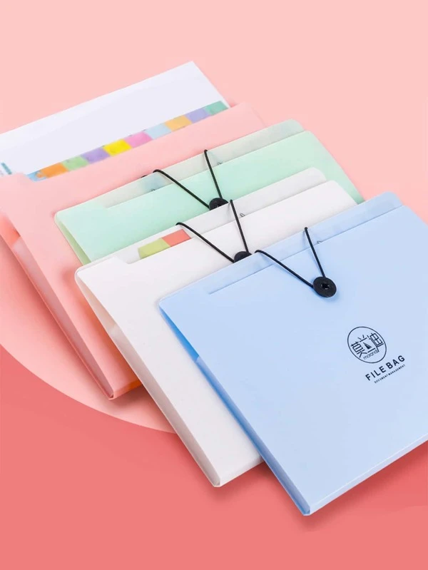 กระเป๋าไฟล์สุ่มหลายชั้น 1pc  f-75