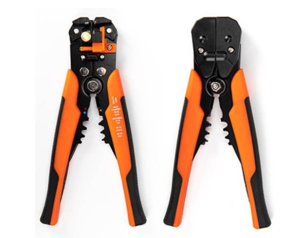 MW19-คีม 3 in 1 คีมปอก ตัด ย้ำสายไฟและสายเคเบิ้ล อเนกประสงค์ ปอกสายออโต้ ใช้ย้ำหัวสายไฟ