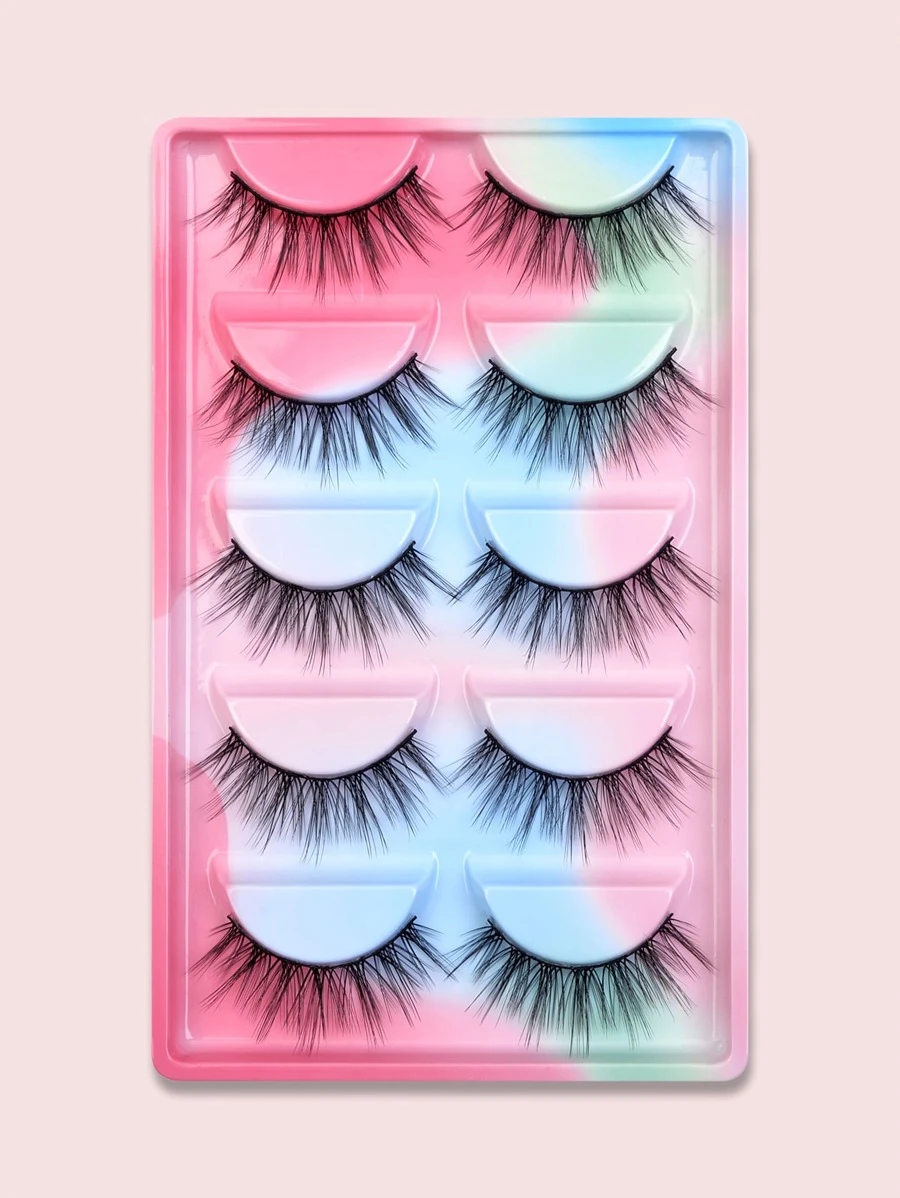 ขนตาปลอม แบบแยก 5 คู่ h-21