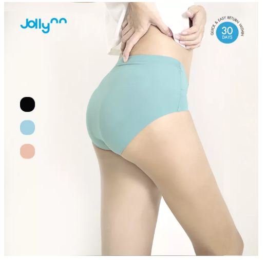 PAN08 Jollynn 【Skin 】peach-fit กางเกงในหญิง ยกสะโพกสวยมั่นใจ เนื้อผ้าเย็นสบาย เพิ่มแถบยึดเกาะ ผ้าต้านเชื้อแบคทีเรียเกรด 3A