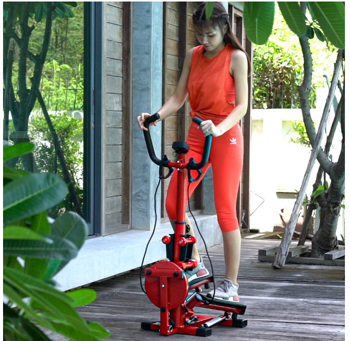 จ-014 เครื่องออกกำลังกายในบ้าน สเต็บเปอร์สำหรับสาวที่รักการออกกำลังกาย ลดน้ำหนัก เครื่องออกกำลังกายคาร์ดิโอ