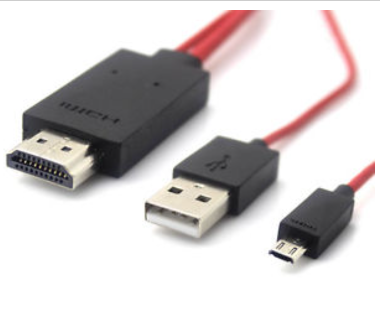 B10-MHL Micro USB to HDMI HDTV Cable for Galaxy S3 S4