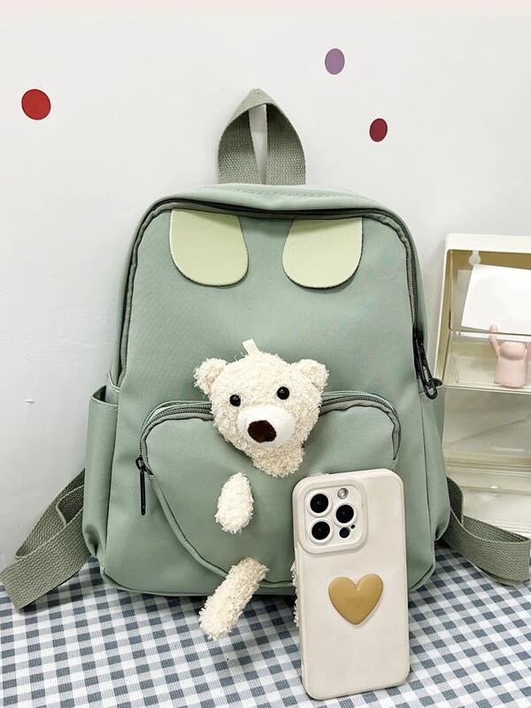 เซตแบกแพ็ก ลายหมี อเนกประสงค์  ll-57