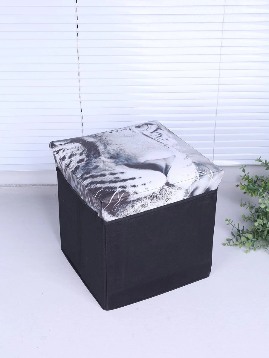 กล่องเก็บเสื้อผ้า ลาย เสือดาว 1 ชิ้น gg-13